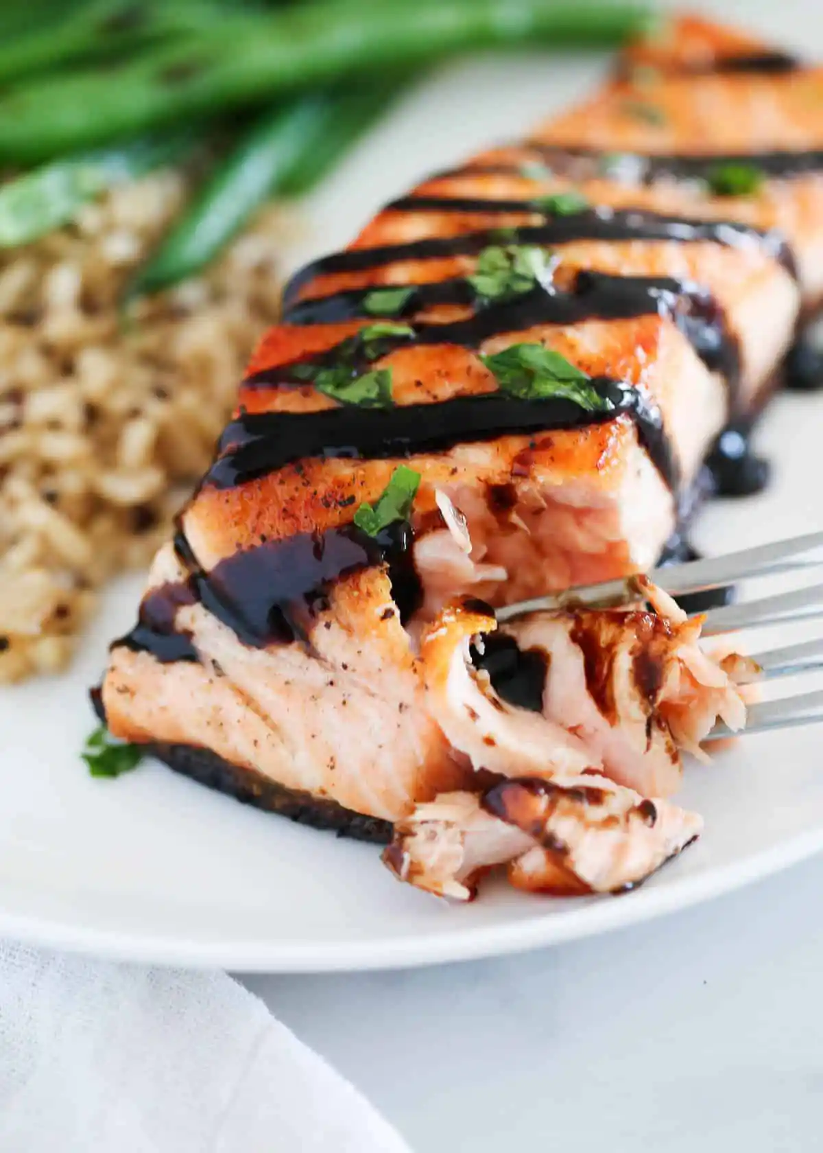 balsamic glaze 4 balsamic glazed salmon