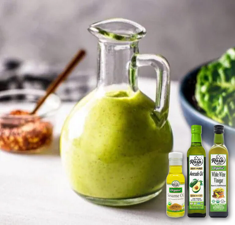 Creamy Avocado Vinaigrette Square