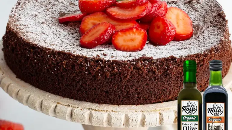 chocolate olive oil cake recipe square