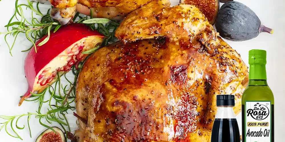 Fig & Honey Glazed Cornish Hens