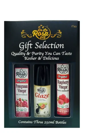 GIFT BOX IMAGES BALSAMIC GLAZE VINEGAR RASPBERRY POMEGRANATE GIFT BOX