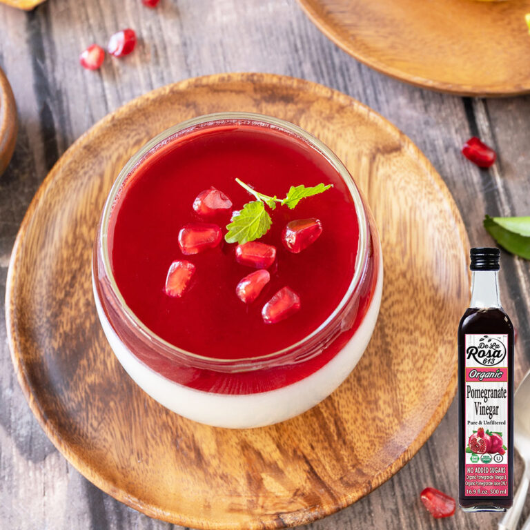 recipe post pomegranate panna cotta
